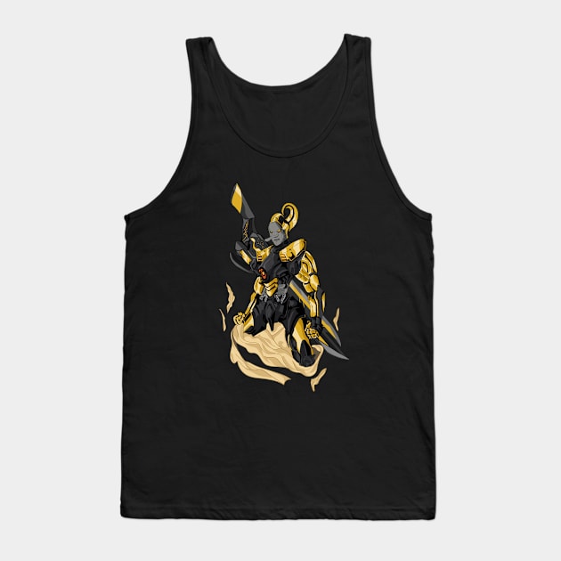 Golden Knight Tank Top by Firts King